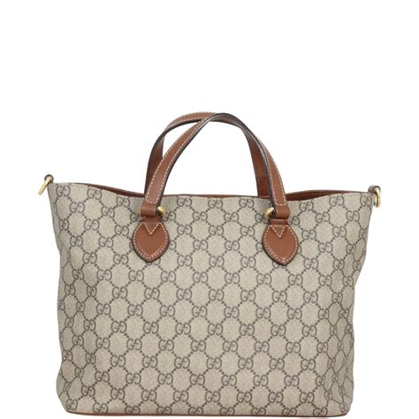 gucci supreme eden tote|farfetch gucci handbags.